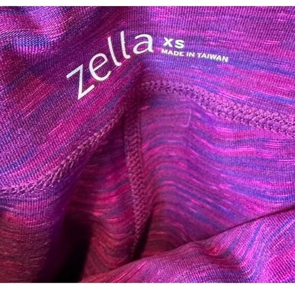 Zella Mid Rise Leggings Yoga Pants Activewear Waist High Rise Women Extra Small - Picture 4 of 4
